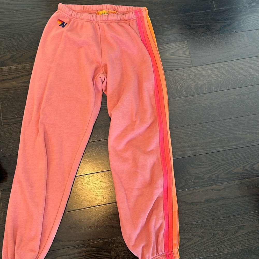 PINK AVIATOR NATION SWEATPANTS